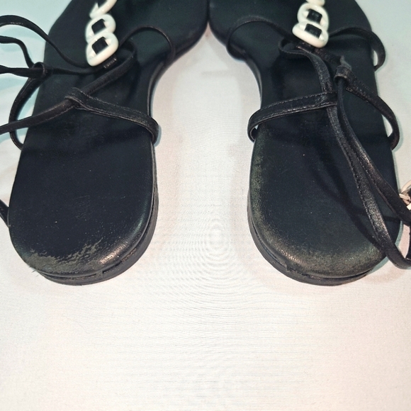 Hermès Black Leather Womens Size 36 - Picture 7 of 8